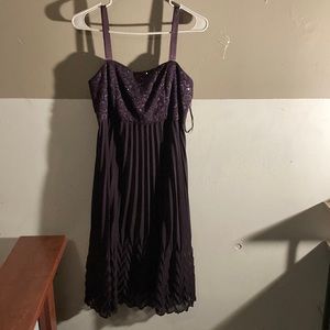 Purple dress